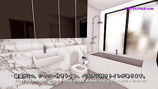 Slutty Pregnant Wife Craving for Big Black Cocks - Exclusive 3D Animation - ENG-JAP Subbs
