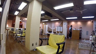 A Salon Where Your Eyes Keep Meeting His, Again and Again.