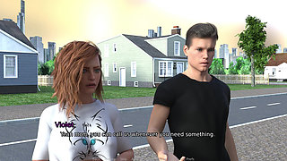 New Neighborhood - V0.5 - Ted Got a Blowjob From Amelia and Jeff Got a Blowjob From Violet