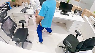Busty Hot Doctor Got Fucked So Hard By Nurse