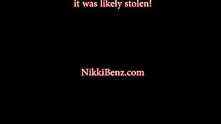 Mirror Mirror the Hottest Blonde of Them All - Nikki Benz!