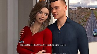 Eastern Bloc: Guy cheats on his girlfriend with her mother, gets blowjob and jerk off in the toilet - Episode 9