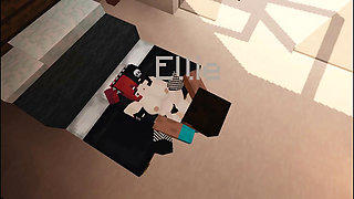 Gothic girl can't control herself and fucks me sensually  Minecraft Jenny Mod