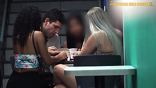 Three Tantalizing Brazilians Come Home For A FOURSOME orgy
