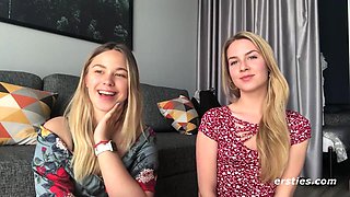 Ersties - Hot Blondes Eat Each Other Out and Finish With a Toy: Amateur, Babe  Fetish Porn