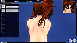 3D Hentai POV Fucking Redhead Stepsister After Shower