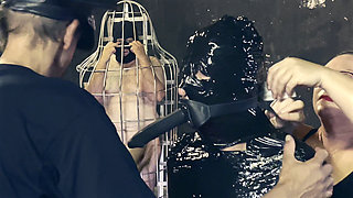 Dominatrix Mistress April - Three Slave with One Whip Part Five