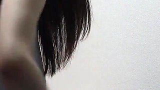 No Bra Apron Uniform Natural Boobs, Mini Skirt Legs and Thighs, Micro Thong G String, Cute Japanese Maid Sexy Room Cleaning