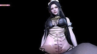 Beauty Maid Ride the Cock - 3D Animation