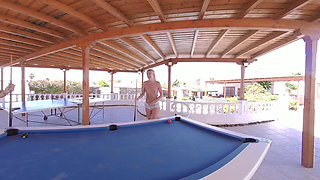 Marie & Chloe - Topless Pool