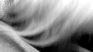 blonde sucks in the car