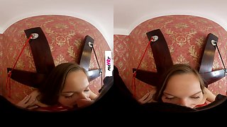 Arteya & Stacy Cruz In The Kinky Flat - Ep. 3: Blowjob - Threesome Vr Bdsm