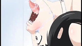 Fascinating hentai babe is made to enjoy intense pleasure