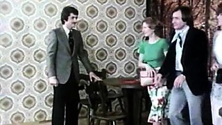 Beautiful girl with three guys foursome Blondes Group Sex