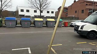 I Meet A Blonde Girl In The Middle Of The Street And We Fuck In Public - Angie Lynx