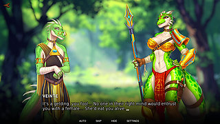 Humans are not that against Lizardwoman Part 1