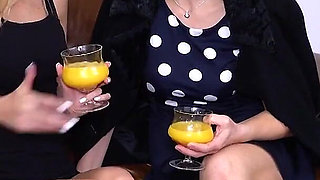 Old and Young Lesbians Missy & Sissy Discover the Joy of a Strap on Toy