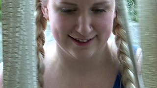 Anna Darling with small tits getting penetrated - Homemade