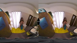 Lily Veroni in the Bathroom - VRHARD