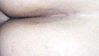 Doggystyle with Big Fat Pregnant Girl. Close-up and Cum Inside