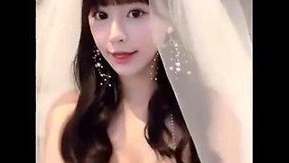 Domestic top-quality big-breasted internet celebrity model Zhu Keer has a large-scale beautiful wedding dress private photo: Big Tits, Japanese  Cam Porn