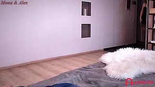 Stepmom Takes Rough DP From Stepson & Fucking Machine - MonaAlex