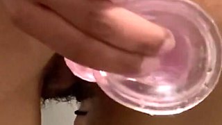 (full Video) Real Amateur - Fucking Myself in Shower with a Huge Dildo Makes Me Cum
