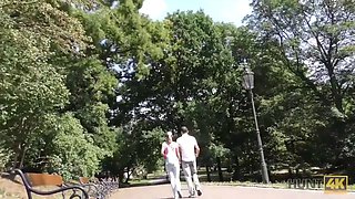 Hunt4k. luxurious girl experiences cute porno for currency with...