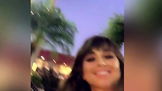 Cute brunette young hookup amateur teen blowjob