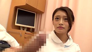 Hot POV sex with a thin Japanese masseuse