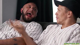 Ethan Chase and Crush Daddy cramped their cocks