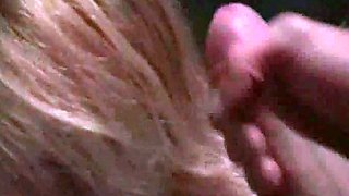 Blonde amateur milf does anal on pov camera 21