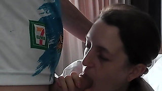 23cm Thick Cock Cums All Over Petite Girls Natural Tits