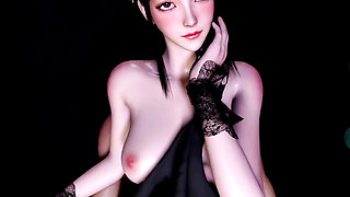 3D Cute Asian Babe Naked Her Perfect Petite Body Got Fucked so Hard