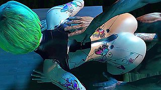 Sexy Robot Chick Wants Dick In Her Ass