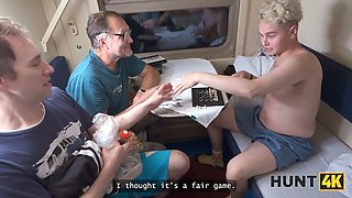 Hunt4k. russian stranger found a delicious vulva in the teach and fucked her roughly