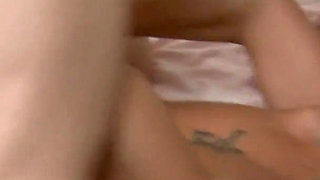 Teen blonde creamed by her boyfriend