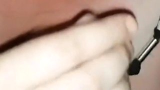 Licking Sucking His Big Black Cock Back of My Car