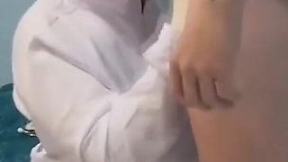 Naughty Nurse Helped the Patient Express His Milk