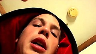 Twink Tugs His Cock With His Fleshlight