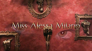 Miss Alessa Milano Nylons, My Bitch & Facestitting on the Rack Part 1
