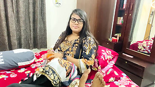 Married Older Stepsister Gets Fucked by Younger Stepbrother and Her Pussy Gets Water Out Because Her Husband Is Abroad.