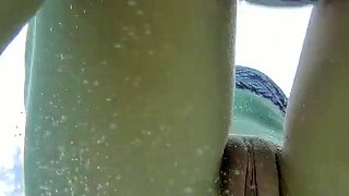 Young amateur teen in solo masturbation getting kinky