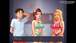 Summertime Saga - Three Horny 18yo Teens and One Big Cock - #51