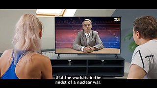 Mature4k. wild russian porno inbetween wild teenage neighbour and bitchy cougar ended up with a creampie