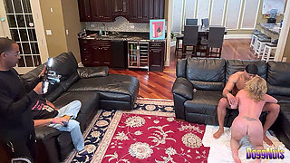 Doggnuts Cam 2 - Cuckold Watches Pounding by BBC Half Wife's Age