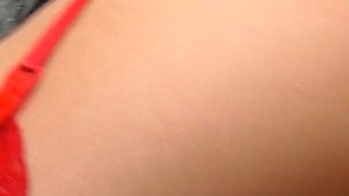 Lingerie Franki Rider & Dean Van Damme fuck in the office