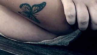 Larissa Tied in the Pose for Tickle and Bondage Blowjob!