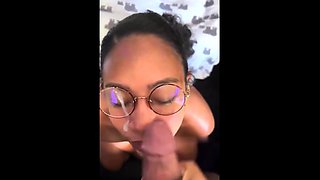 Asian amateur Mao Hamasaki demonstrated a blowjob in pov