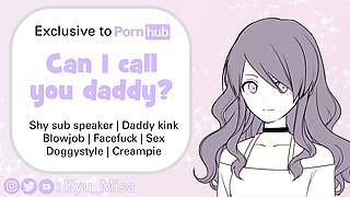 (F4M) Shy girlfriends asks boyfriend if she can call him daddy - (ASMR JOI)